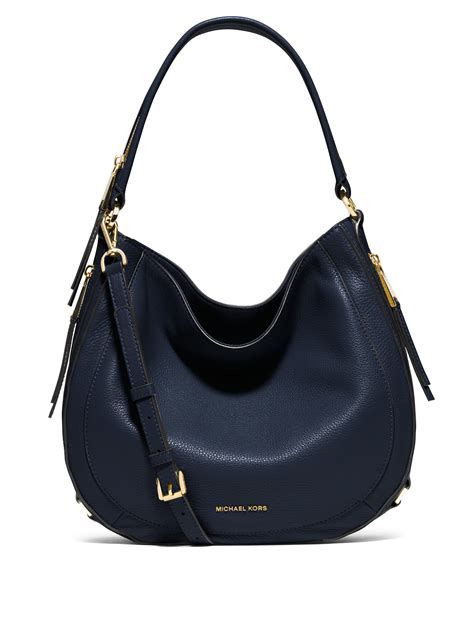 michael kors hobo bag blau|michael kors hobo crossbody bag.